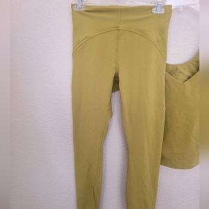 Auric gold align leggings
